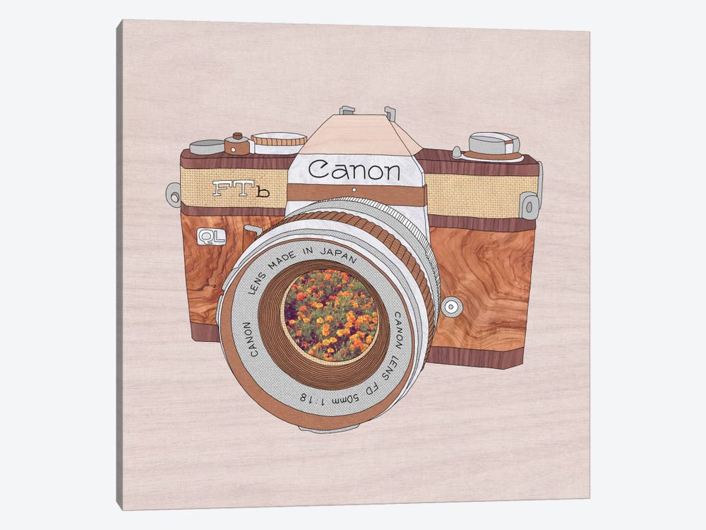 Wood Canon by Bianca Green 1-piece Canvas Print