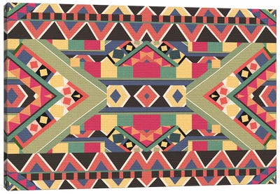 Bold Canvas Art Print - Tribal Patterns