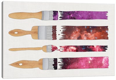 Color Your Life - Stargazer Canvas Art Print - Trendy