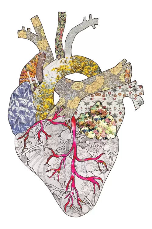 My Heart Is Real by Bianca Green wall art