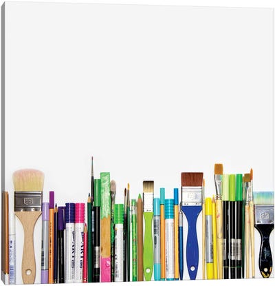 Real Weapons Of Mass Creation Canvas Art Print - Middle School