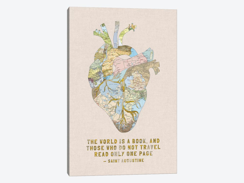 A Travelers Heart III by Bianca Green 1-piece Art Print