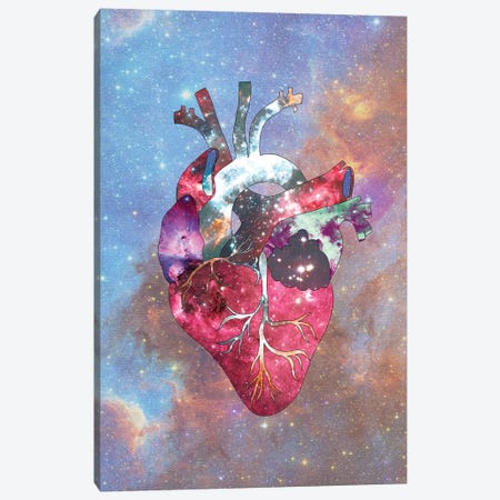 Superstar Heart Canvas Print #BGR67} by Bianca Green Canvas Art Print
