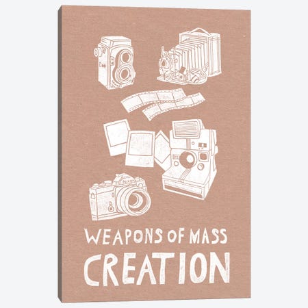Weapons Of Mass Creation - Photography Canvas Print #BGR69} by Bianca Green Canvas Wall Art