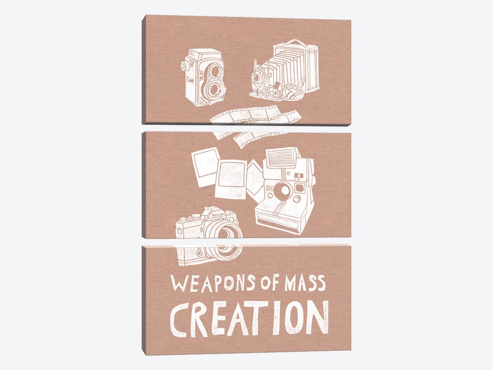 Weapons Of Mass Creation - Photography by Bianca Green 3-piece Art Print