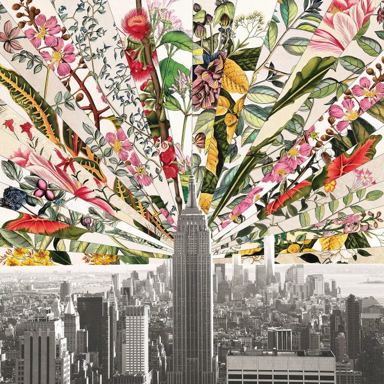 Vintage Blooming New York