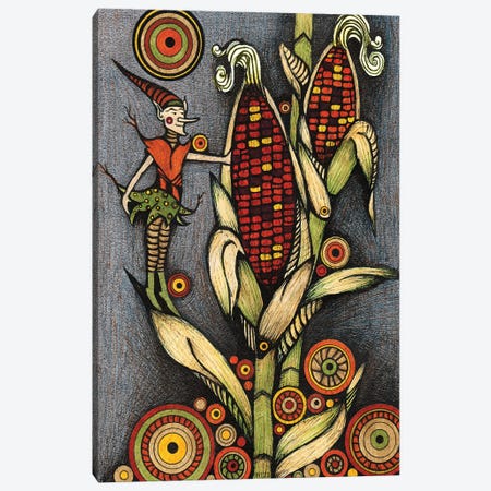 The Corn Sprite Canvas Print #BGT21} by Bridgett Scott Canvas Wall Art