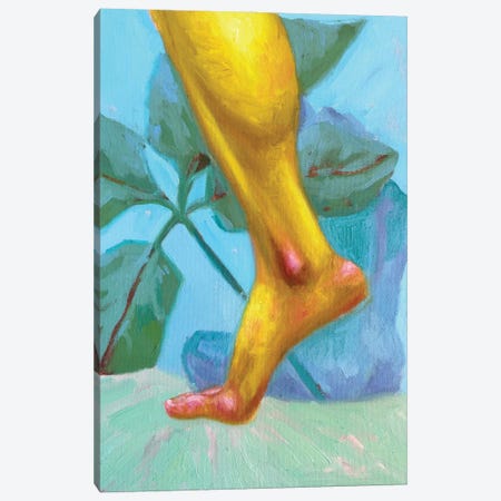 Human's Leg Canvas Print #BGV29} by Anna Bogushevskaya Canvas Artwork