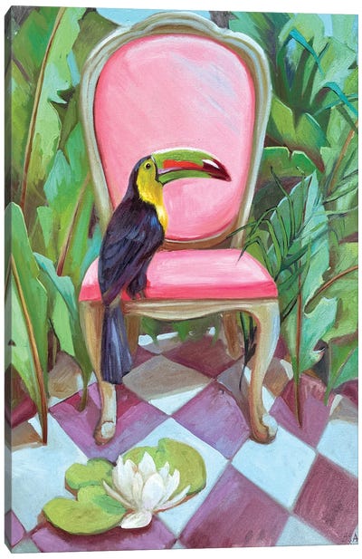Toucan Canvas Art Print - Party Animals