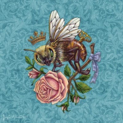 Bee Love by Brigid Ashwood art print