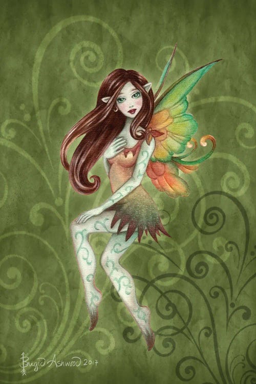 Fairy Sprite Terra by Brigid Ashwood wall art