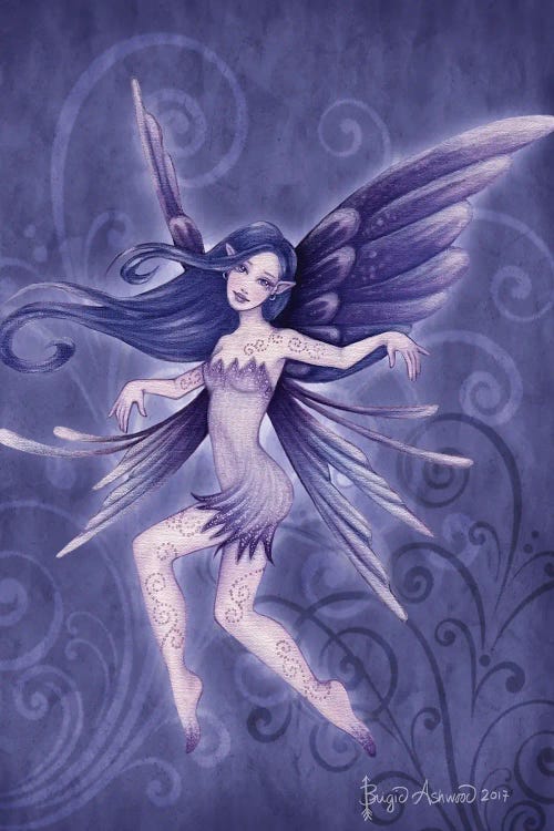Fairy Sprite Windy by Brigid Ashwood wall art