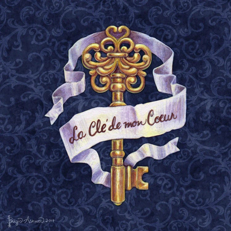 Key To My Heart by Brigid Ashwood wall art