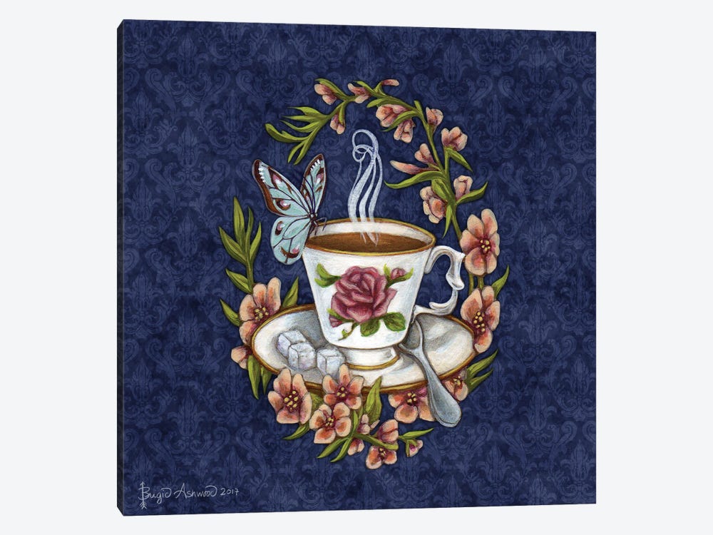 Tea And Company by Brigid Ashwood 1-piece Canvas Art