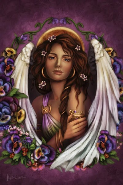 Pansies: Pansy Angel by Brigid Ashwood