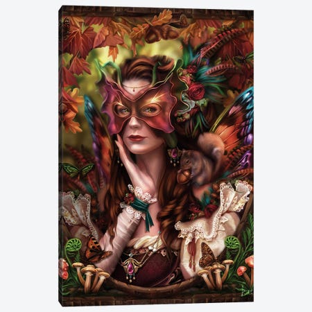 Autumn Queen Canvas Print #BGW9} by Brigid Ashwood Art Print