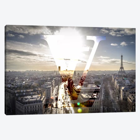 Sunrays In Paris Canvas Print #BGY10} by 5by5collective Canvas Art