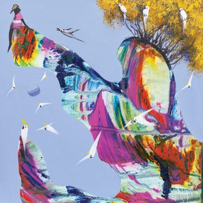 Time To Move On by Adam Bogusz framed canvas print