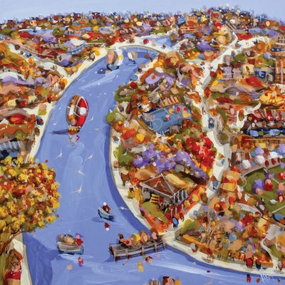 When The Sun Returns by Adam Bogusz framed canvas print