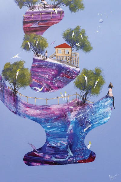 You Were Always With Me by Adam Bogusz framed canvas print