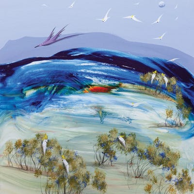 Blue Escape by Adam Bogusz canvas print