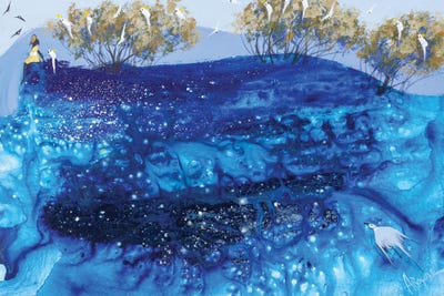 Bluebird by Adam Bogusz canvas print