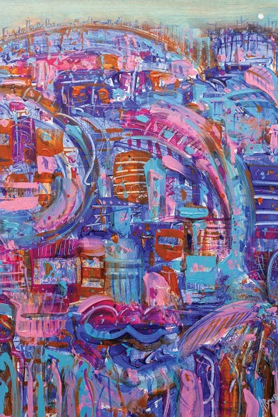 Brisbane, Where I Fell In Love by Adam Bogusz canvas print