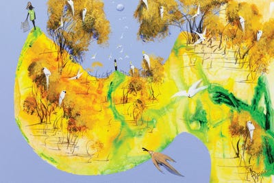 I'll Return To You by Adam Bogusz framed canvas print