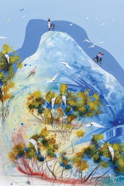 Leading The Way by Adam Bogusz framed canvas print