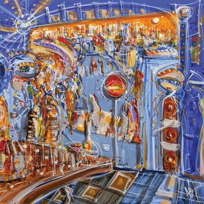 Out Of This World by Adam Bogusz framed canvas print