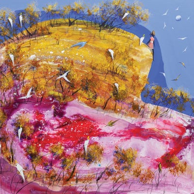 Seeking Shelter by Adam Bogusz framed canvas print