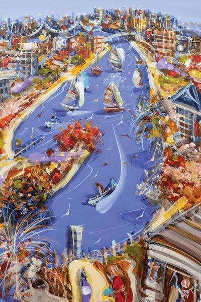 Sensual Cove by Adam Bogusz framed canvas print