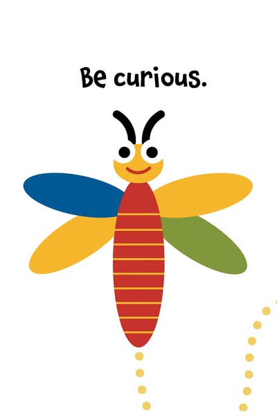 Dragonflies: Curious Dragonfly by Beth Bordelon