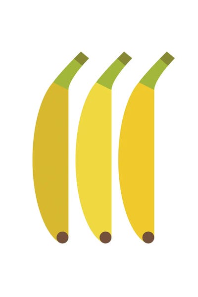 Bananas: Graphic Bananas by Beth Bordelon