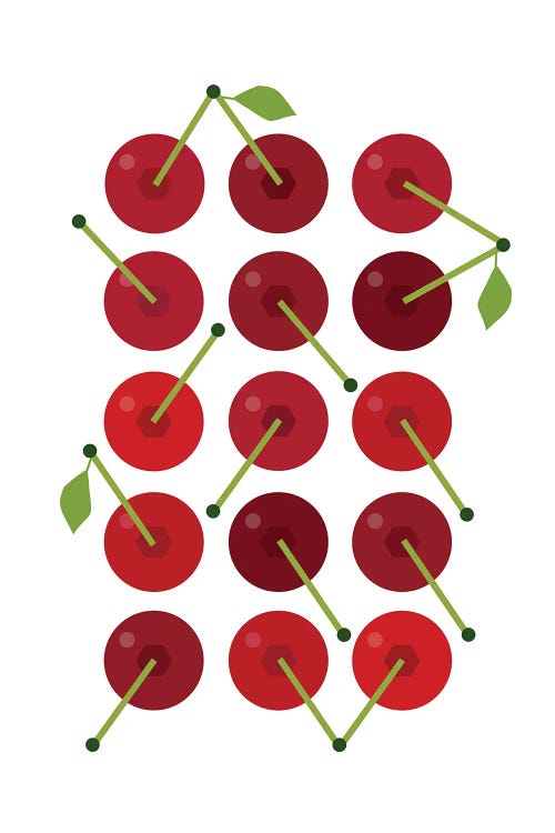 Graphic Cherries