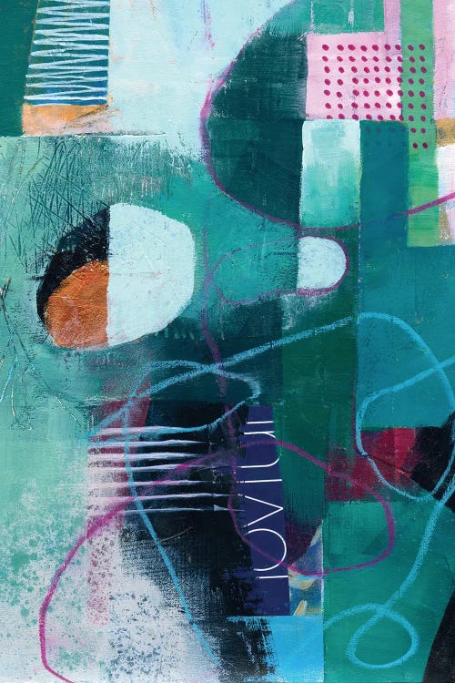 Joyful Abstract I by Beth Bordelon wall art