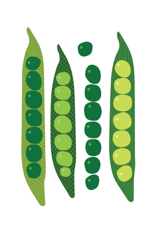 Green Peas Pop Art