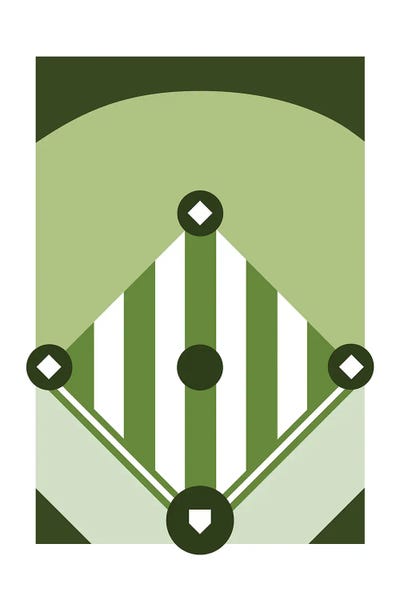 Baseball Field In Green