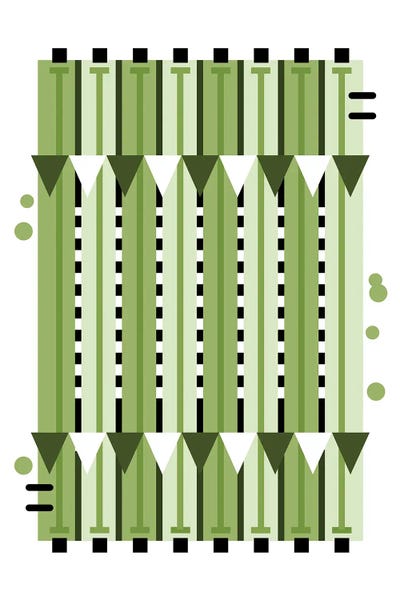 Kids Sports Art: Swimming Pool In Green by Beth Bordelon