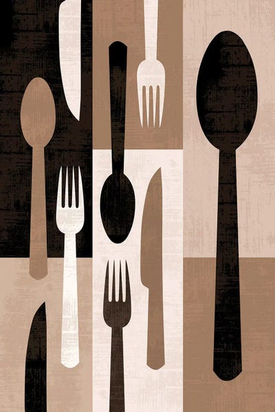 Beth Bordelon: Mod Silverware by Beth Bordelon
