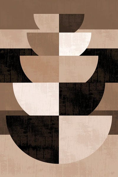 Black & Beige: Mod Nesting Bowls by Beth Bordelon