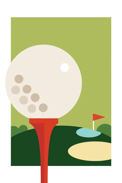 A Hole In One by Beth Bordelon wall art