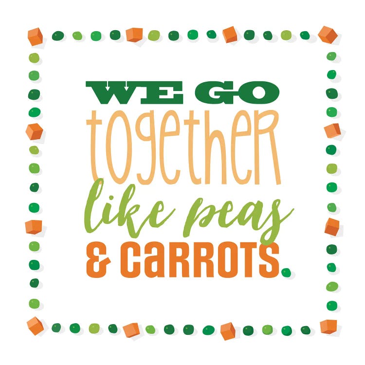 We Go Together by Beth Bordelon wall art