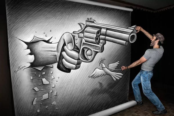 Weapons & Artillery: Pencil vs. Camera - 72 by Ben Heine