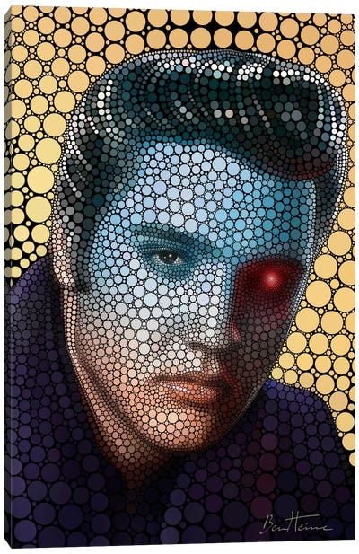 Elvis Presley Canvas Art Print - Ben Heine