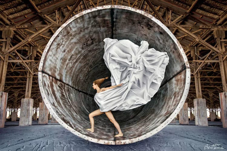 Time Traveler by Ben Heine wall art