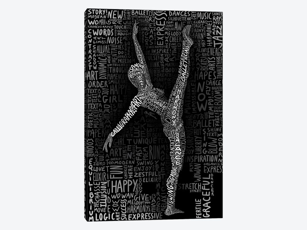 Dancer by Ben Heine 1-piece Canvas Art Print