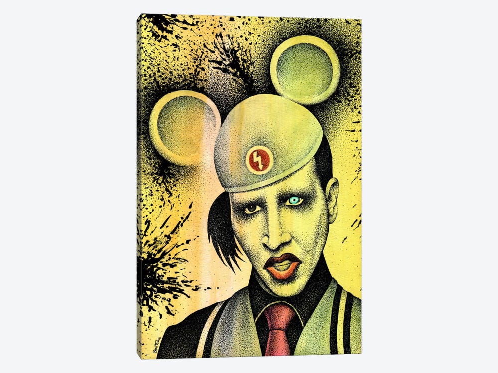 Marilyn Manson II by Ben Heine 1-piece Canvas Art