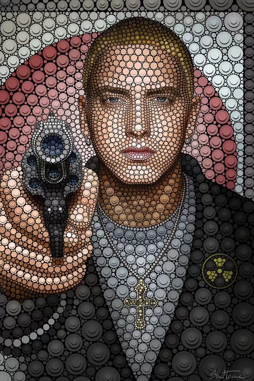 Eminem by Ben Heine wall art
