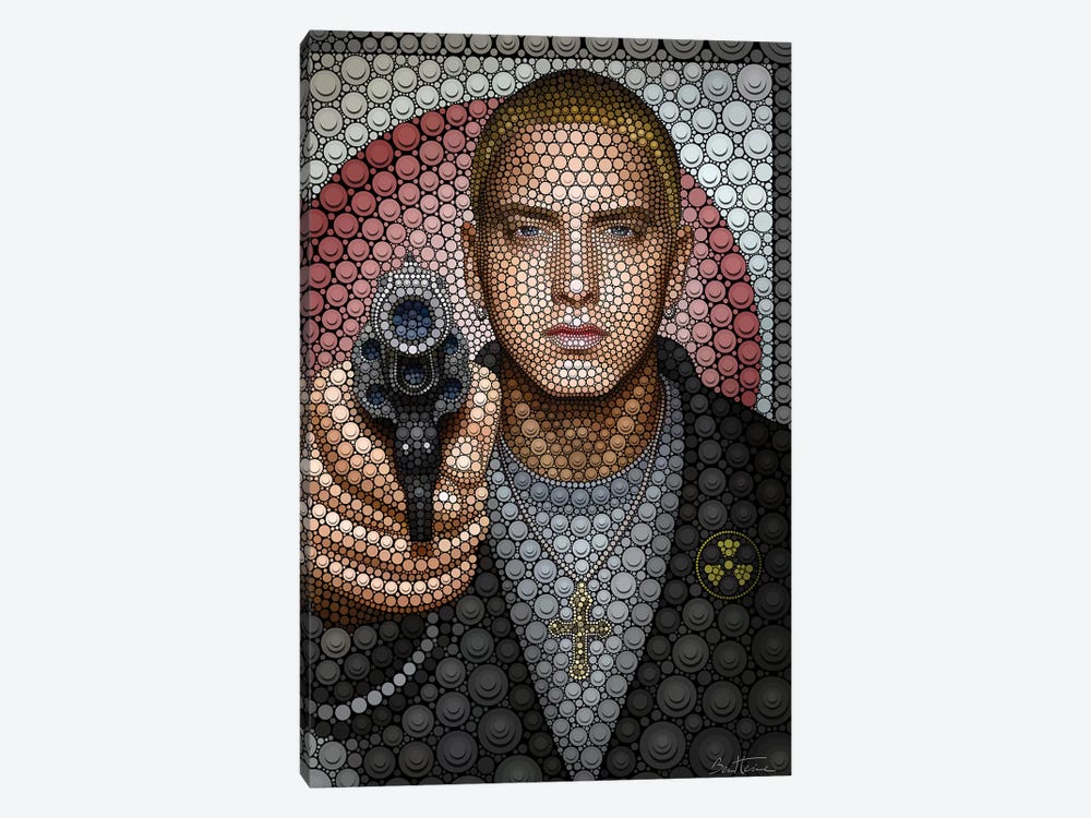 Eminem by Ben Heine 1-piece Art Print
